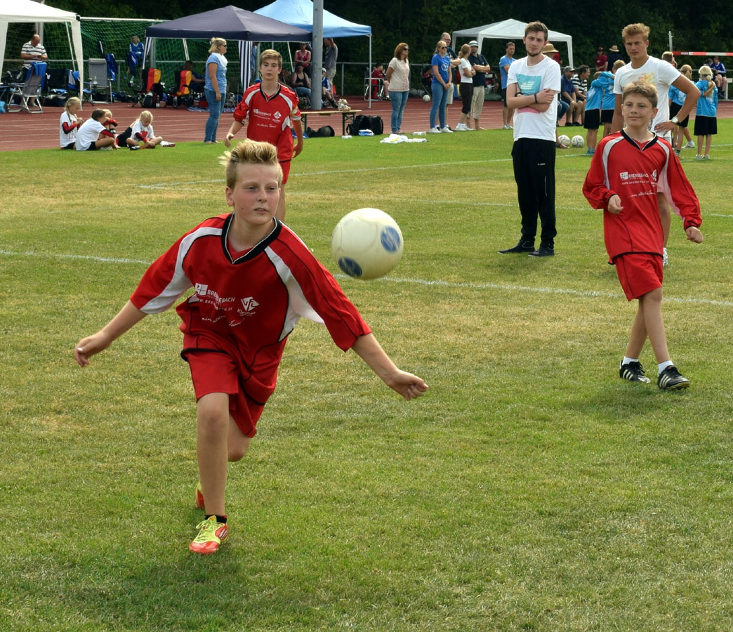 Ballannahme durch Justus Naber