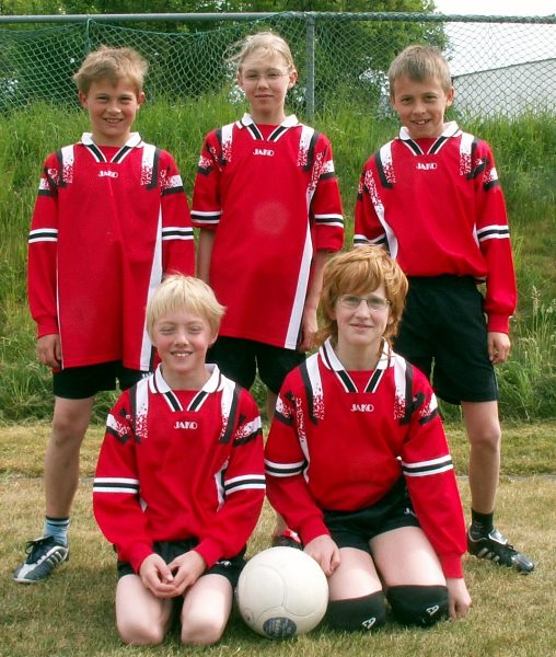 Mannschaftsfoto D-Jugend, 1. Mannschaft Feldsaison 2007