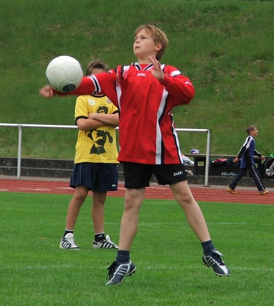 Ballannahme durch Robin Schuh