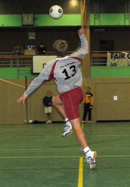 Patrick Schiep bei der Angabe