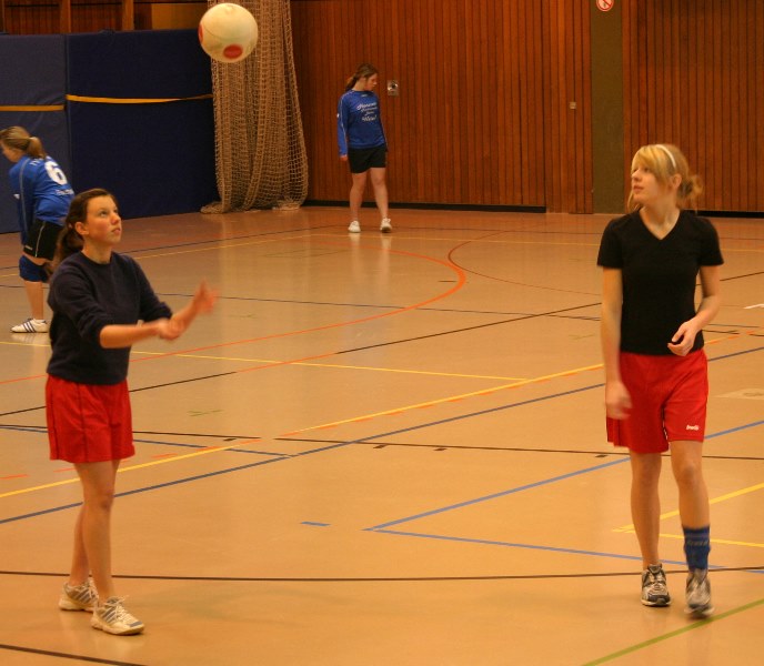 Einspielen vor dem ersten Spiel