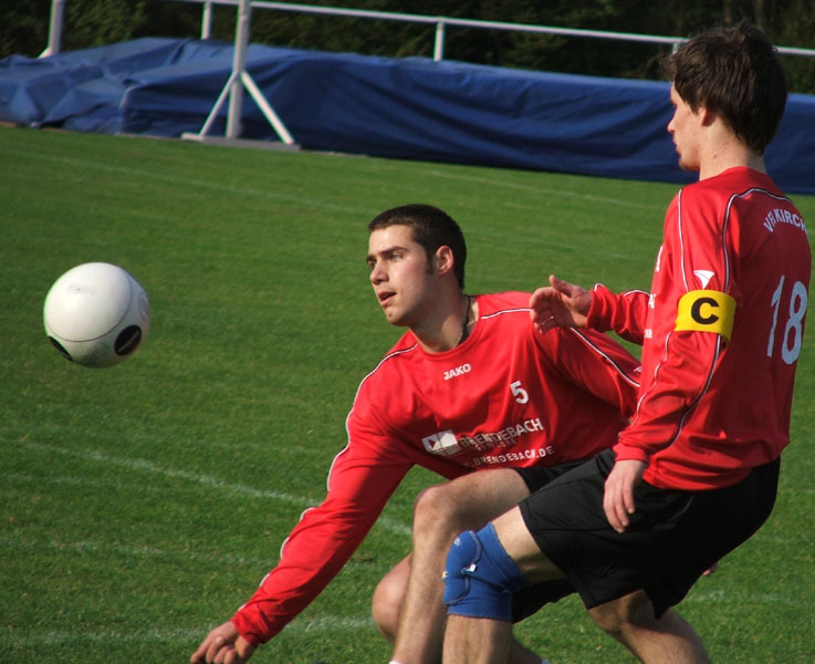 Ballannahme durch Stephan Streit