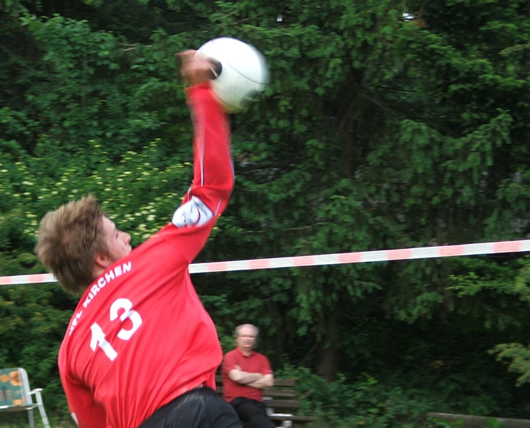 Patrick Schiep im Angriff