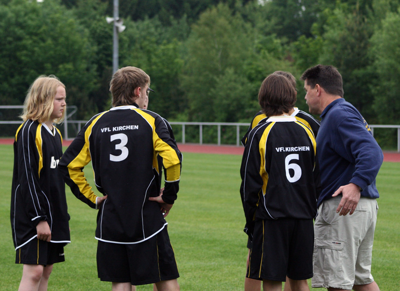 Besprechung in der Satzpause