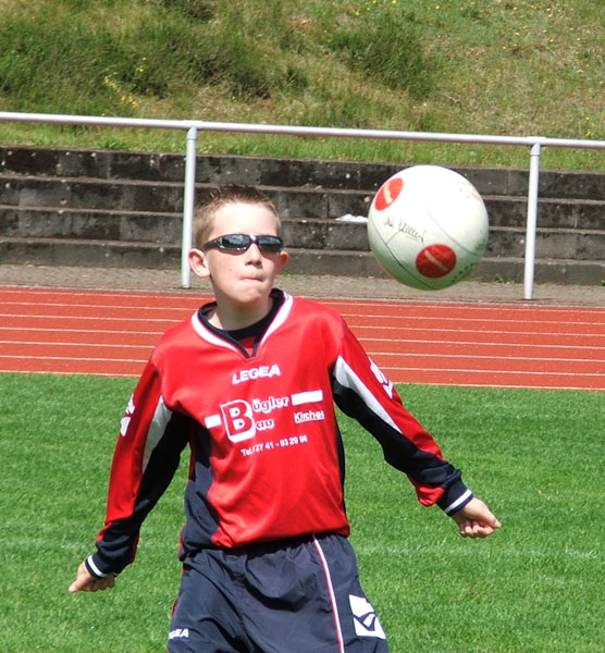Jan Brendebach am Ball