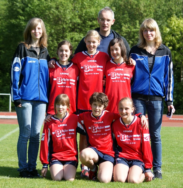 Mannschaftsfoto C-Jugend weiblich, Feldsaison 2009
