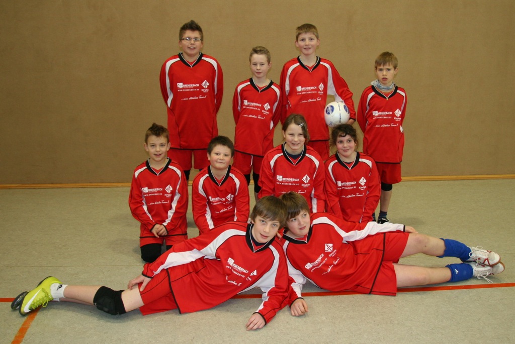 Die Spieler/innen der Jugend U12