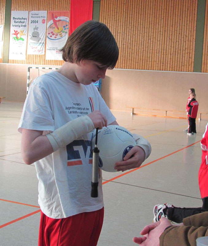 Vorbereitung auf das Spiel