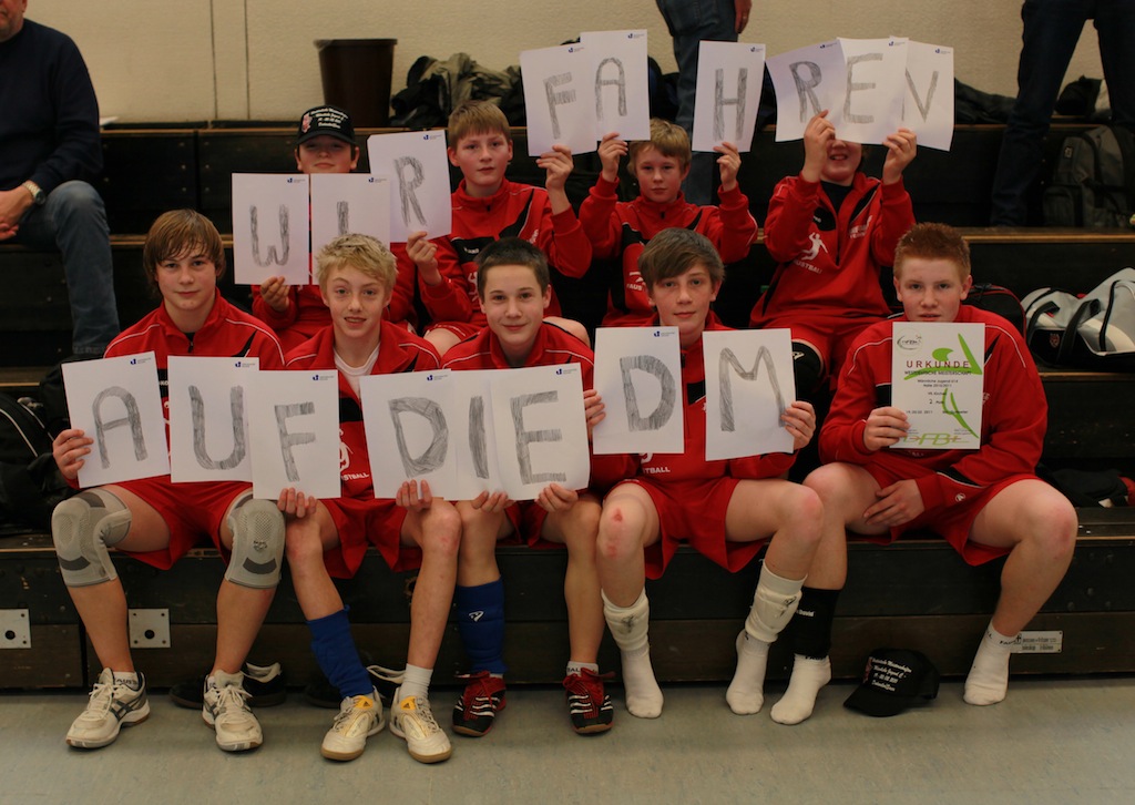 Die Freude bei den Spielern war groß