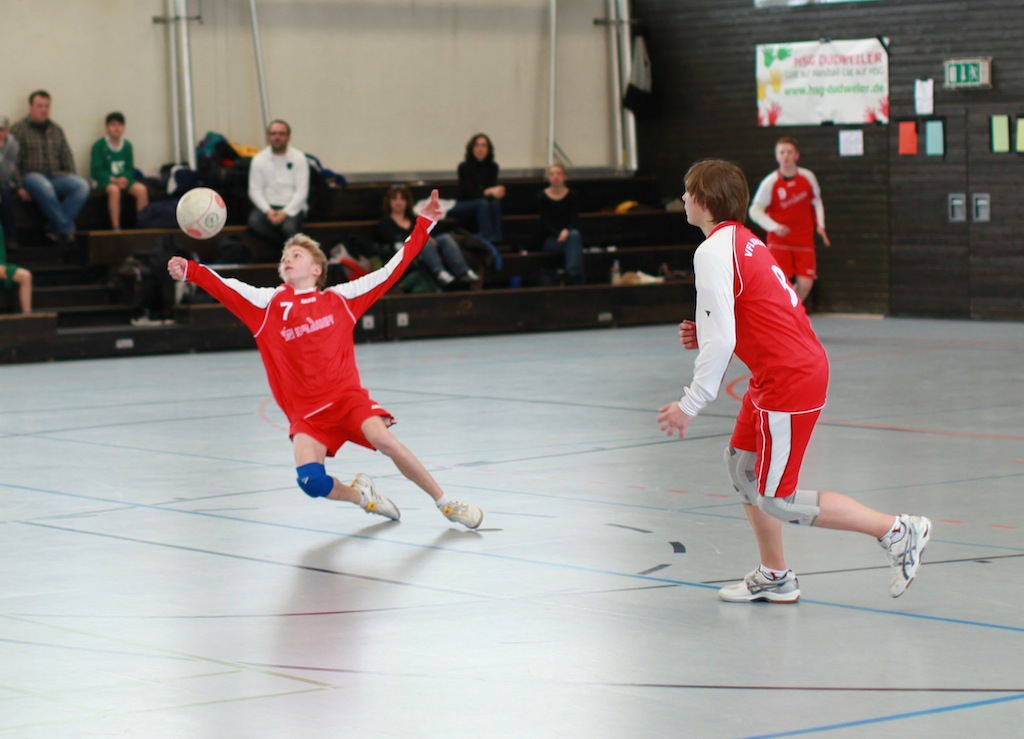 Robert Pfeifer mit vollem Einsatz