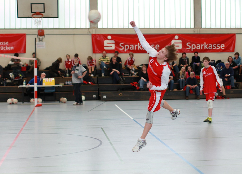 Robin Schuh im Angriff