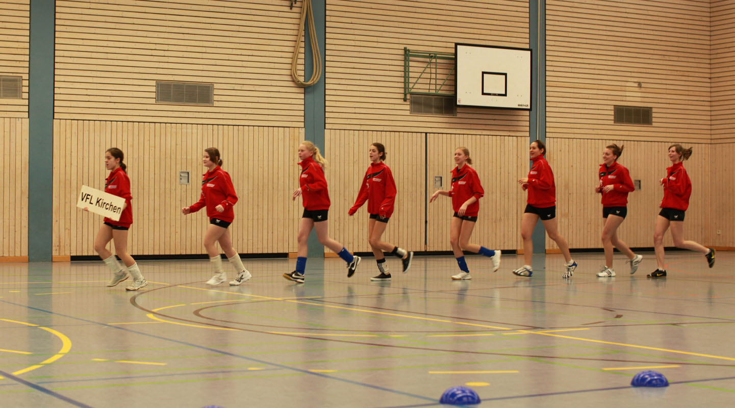 Einlauf zur Begr��ung