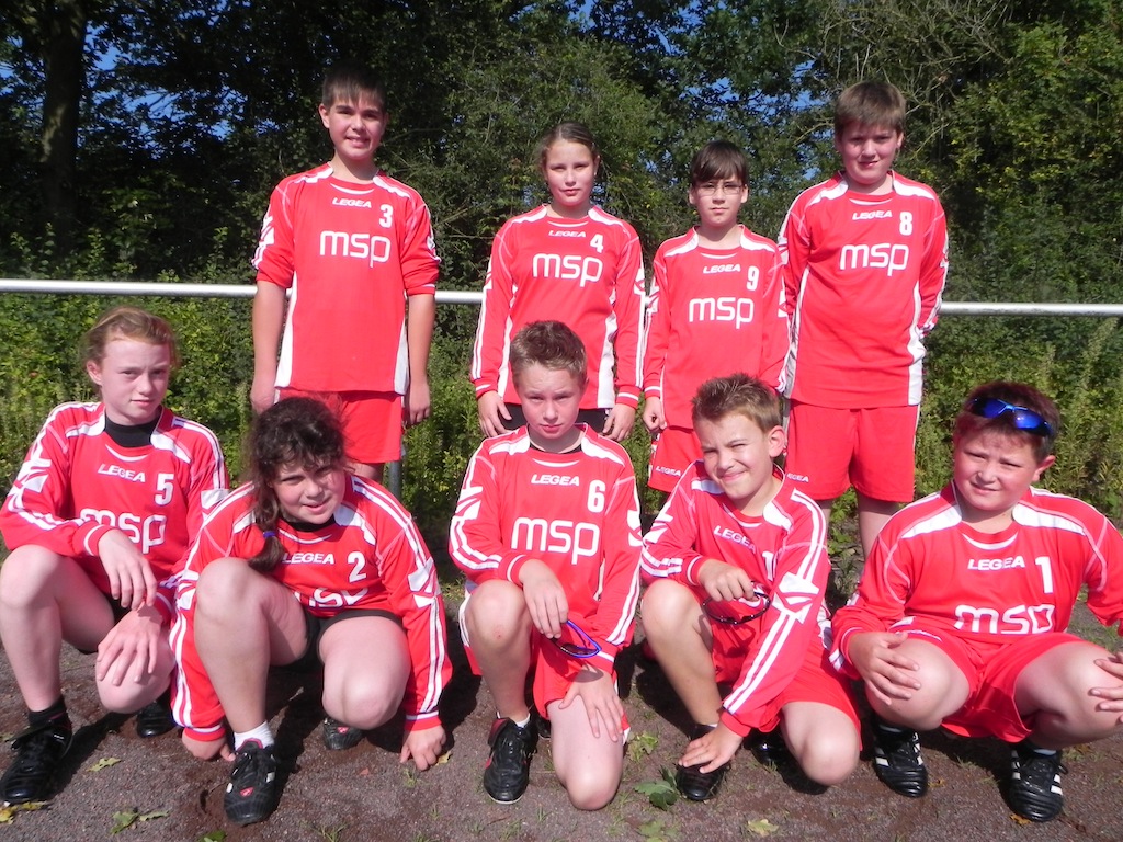 Die erfolgreichen Spieler der  U12 