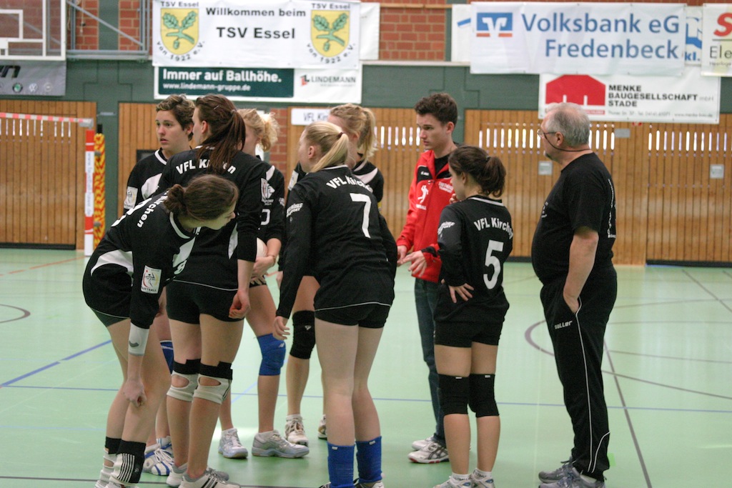 Letzte Taktische Anweisungen vor Spielbeginn