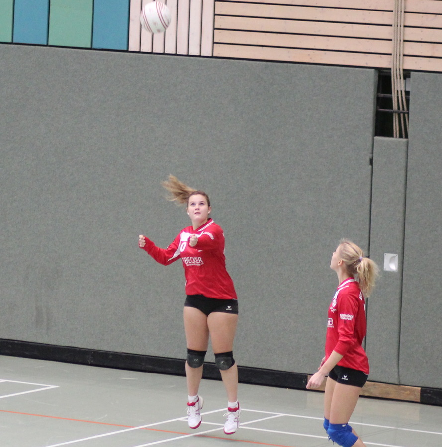 Lilly Schuh mit einer guten Abwehraktion