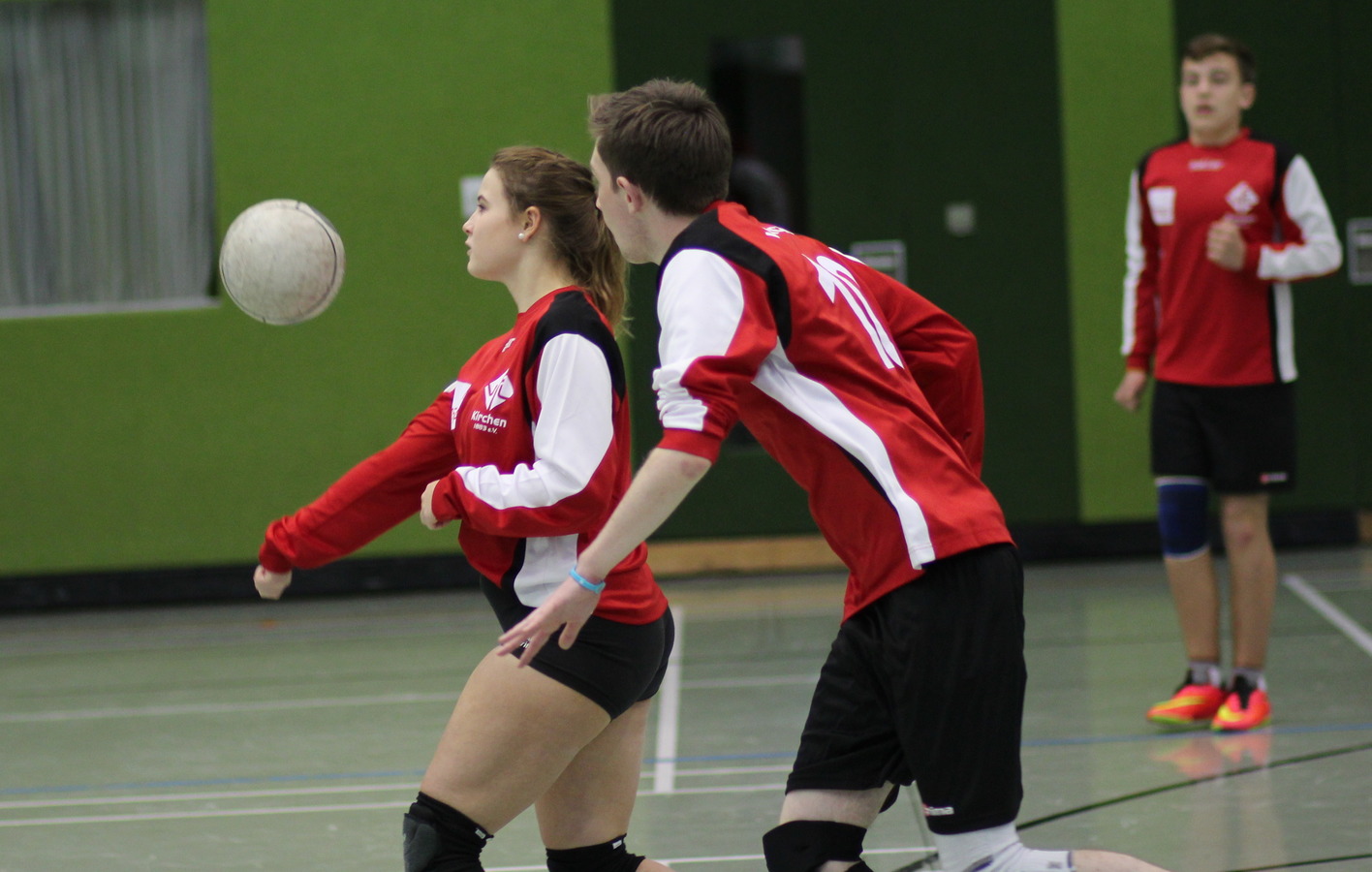 Die U18 Mädels halfen bei den männlichen Spielkameraden aus