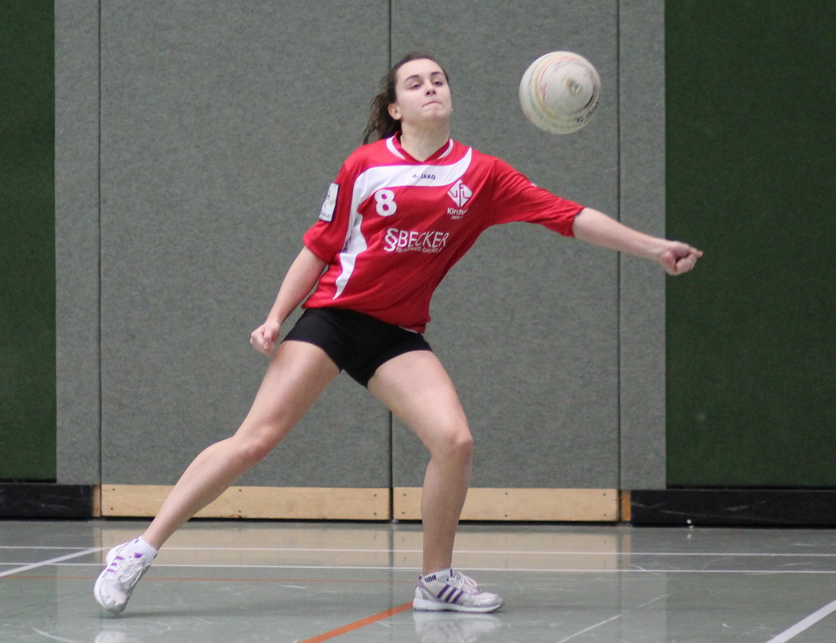 2.Liga-Neuling Isabel Damm wurde an diesem Spieltag auf eine harte Probe gestellt, die sie mit Bravour meisterte