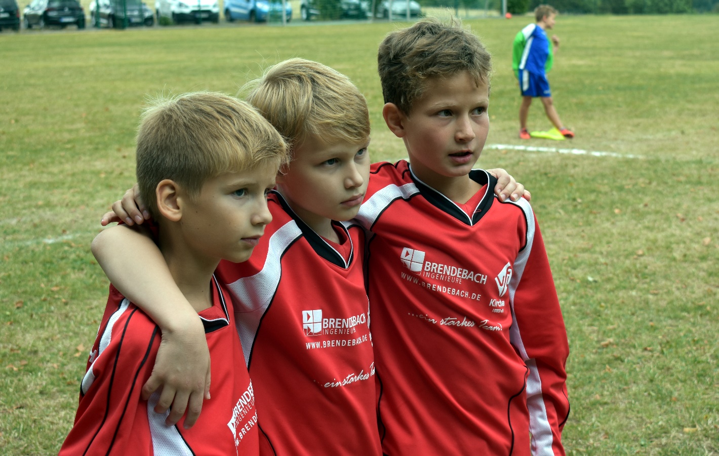 Begrüßung vor Spielbeginn