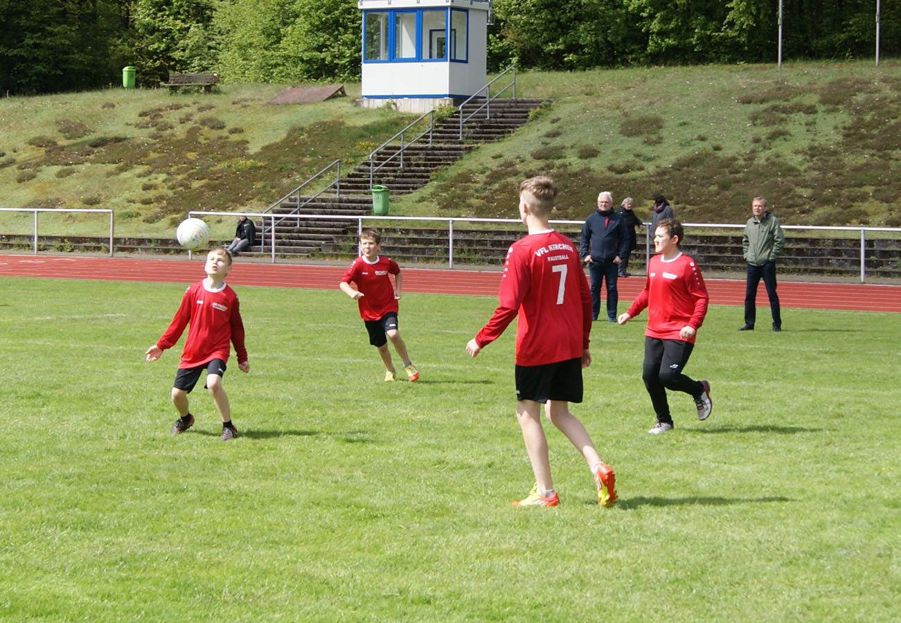 Spielaufbau beim VfL