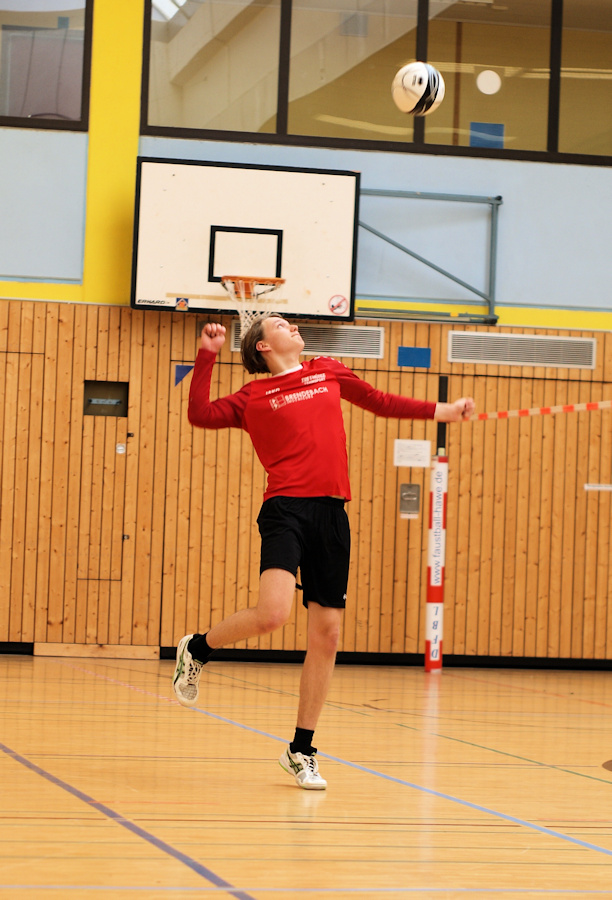 Nils Rathmer im Angriff