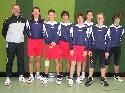 Trainer Werner Fischer, Moritz Dorka, S�ren Ebel, Stephan Streit, Thilo Stang, Tobias Fischer, Kolja Stang, Markus Streit