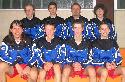 hinten: Kolja Stang, Stephan Streit, Trainer Werner Fischer, Thilo Stang<br>vorne: Moritz Dorka, Sren Ebel, Markus Streit, Tobias Fischer