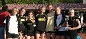 Josefine Pfeifer, Laureen Nievel, Theresa Halbe, Paulina Pfeifer, Kristin Cremer, Jacqueline Bll, Laura Ruppelt