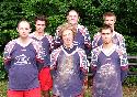 hinten: Philipp Stinner, Bernd R�tter, Tobias Stinner<br>vorne: Spielertrainer Dirk R�tter, Kolja Stang, Stephan Streit<br>
es fehlt: Christian Stinner