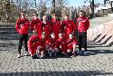 hinten: Trainer S�ren Ebel, Jan Brendebach, Robert Pfeifer, Robin Schuh, Nils Imh�user, Trainer Patrick Schiep<br>vorne: Anton Schroeter, Florian Brauer, Florian Schneider, Niko Thiel, Lukas Halbe