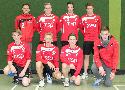 Trainer S�ren Ebel, Steffen Schneider, Nico Hammer, Robin Schuh <br>vorne: Florian Schneider, Robert Pfeifer, Lukas Halbe, Jan Brendebach