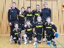 Trainer Robert Pfeifer, Nils Rathmer, Jonathan Nix, Hannah Kudlik, Trainerin Josefine Pfeifer <br>vorne: Konstantin Nix, Phil Elzer, Justus Naber, Nico Elzer   