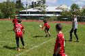 Justus Naber, Till Naber, Dustin Glsemann, Phil Elzer, Trainerin Josefine Pfeifer