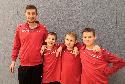 Trainer Jan Brendebach, Noah Hse, Tobias Rathmer, Till Naber
