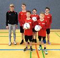 Trainerin Josefine Pfeifer, Justus Naber, Till Naber, Hendrik Czichy, Tobias Rathmer, Dustin Glsemann