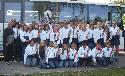 Spieler, Betreuer und Fans der Auswahlmannschaften des Turnverbands Mittelrhein