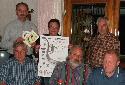 hinten: Werner Fischer, Annemarie Wallenborn, Bernd Kipping<br> vorne: Gerhard Glckner, Erich Stang, Klaus Brendebach