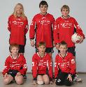 hinten: Paul Schroeter, Christian Wei�, Yannick Kind<br>vorne: Nils Imh�user, Robin Schuh, Jan Brendebach