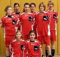 hinten: Nele Stang, Kristin Cremer, Madline Nievel, Melissa Seibert, Laura Ruppelt, Josefine Pfeifer,<br>vorne: Paulina Pfeifer, Theresa Halbe